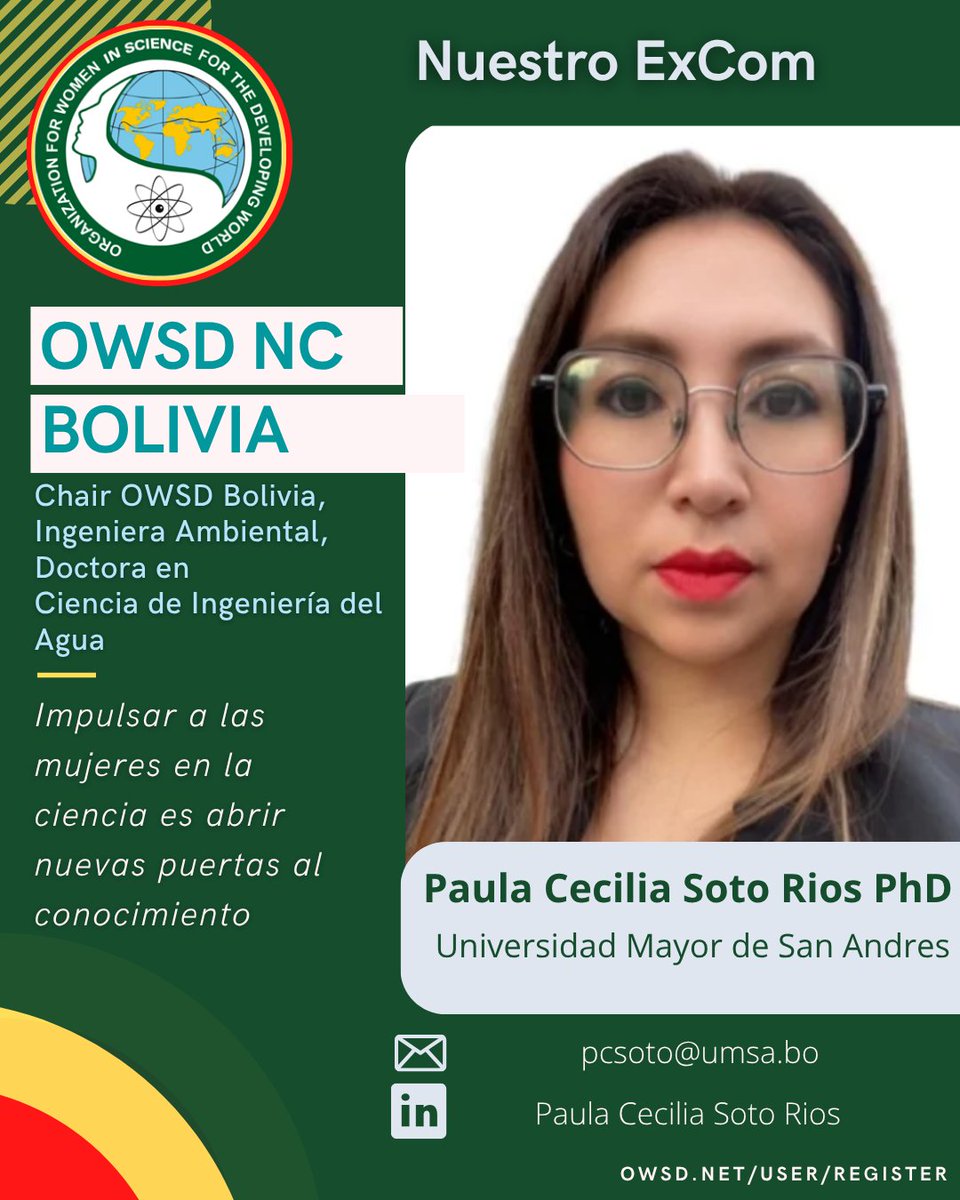OWSD Bolivia tweet media