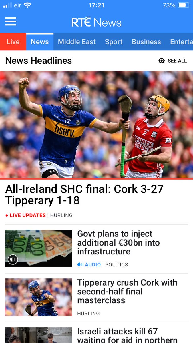 tomdevane10's tweet image. #AllIrelandHurlingFinal