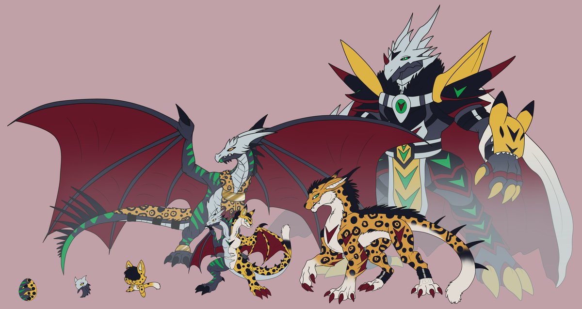 S0ulR0tten's tweet image. Finished Fated Partner Line for @/AchillesEels
Such a wild mix of Prompts.
I had a blast brining this Line to Life!
Enjoy!
#Digimon #digimonoc #digimonart #digifake #digitalart