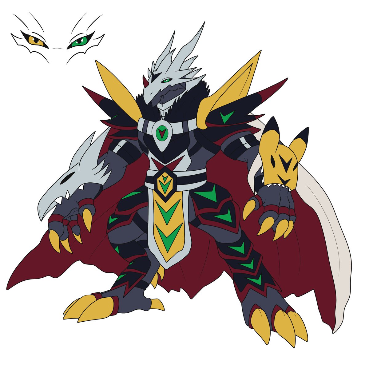 S0ulR0tten's tweet image. Finished Fated Partner Line for @/AchillesEels
Such a wild mix of Prompts.
I had a blast brining this Line to Life!
Enjoy!
#Digimon #digimonoc #digimonart #digifake #digitalart