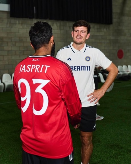 (fan) Ruben Amorim 🇵🇹 (@rubenamorimx) on Twitter photo 📸 Harry Maguire via IG:
 “Fun morning meeting the Indian cricket team 🇮🇳, an amazing team with great people 🤝👏🏏” 📸 Harry Maguire via IG:
 “Fun morning meeting the Indian cricket team 🇮🇳, an amazing team with great people 🤝👏🏏”