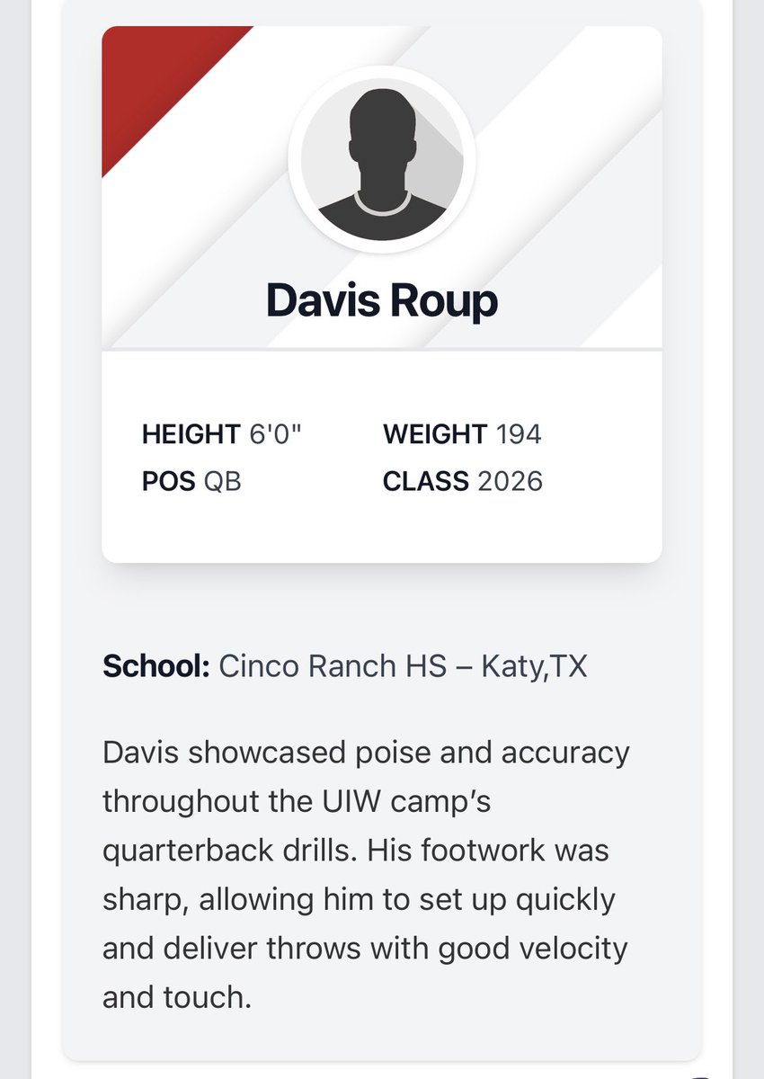 Thank you <a href="/PrepRedzoneTX/">Prep Redzone Texas</a> for the write up!!

<a href="/CRFB_Recruiting/">CRHS Football Recruiting</a>