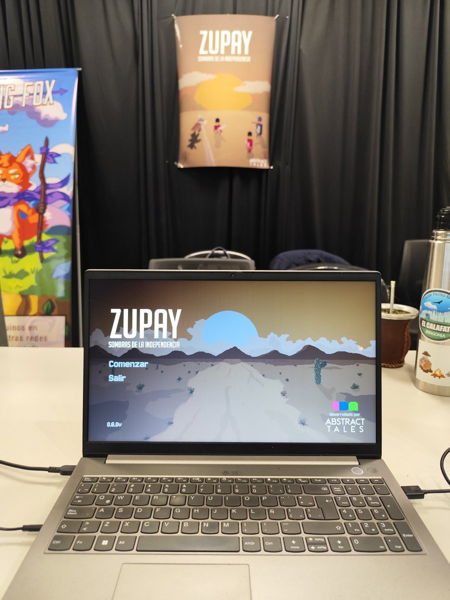 CazadoraGame's tweet image. Orgullo estar compitiendo contra los chicos de @AbstractTales con "Zupay", un hack n slash top down furioso donde somos el último Infernal de Güemes poseído por un fkin demonio vengativo