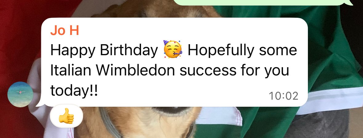ZiValeriax's tweet photo. And so it was…and yes I did wish on Jannik’s win when I blew the candles on the cake 😅
#Oneweekago #Birthday #Memories #Wimbledon #Sinner https://t.co/5k42NN0nlN