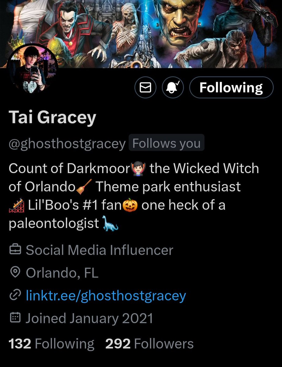 Ghost Host (@theghosthost) on Twitter photo Me and one of my favorite folks on here, <a href="/ghosthostgracey/">Tai Gracey</a>! Everyone go give 'em a follow! π€ Me and one of my favorite folks on here, <a href="/ghosthostgracey/">Tai Gracey</a>! Everyone go give 'em a follow! π€