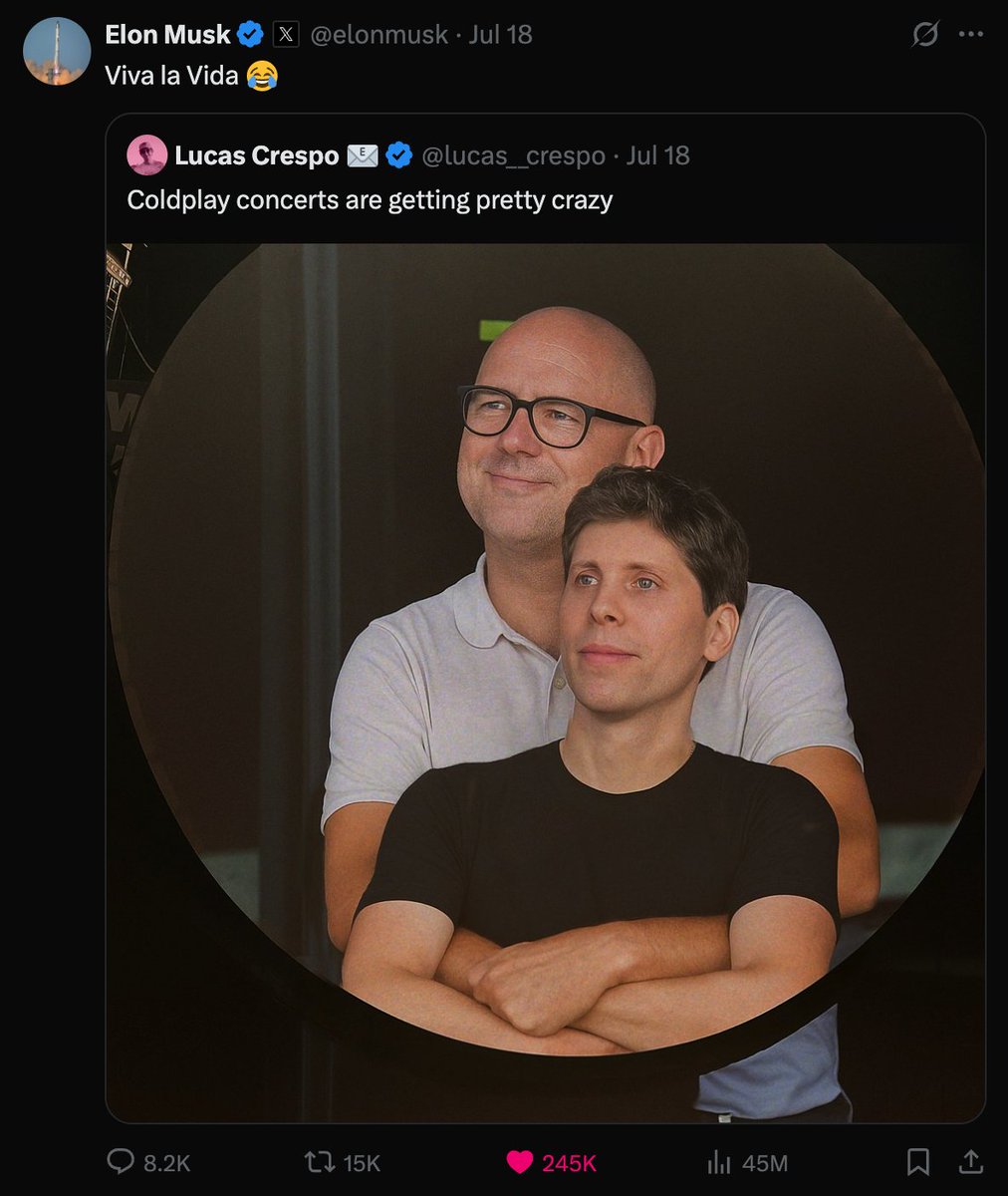 lucas__crespo's tweet image. Twitter Growth Hack
• 90% luck
• 10% tweet something Elon likes