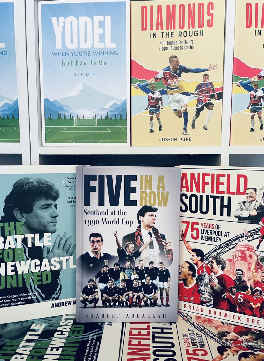 SoccerBooksLtd's tweet image. *OUT NOW*
NEW arrivals!⚽️📚👇
soccer-books.co.uk/collections/ne…
@PitchPublishing @thisisnagy @brazilegend10 #LFC #NUFC #FIFAWorldCup #ScotlandNT #nonleaguefootball #EFL #PL #France #Germany #Italy #Switzerland #soccer #books