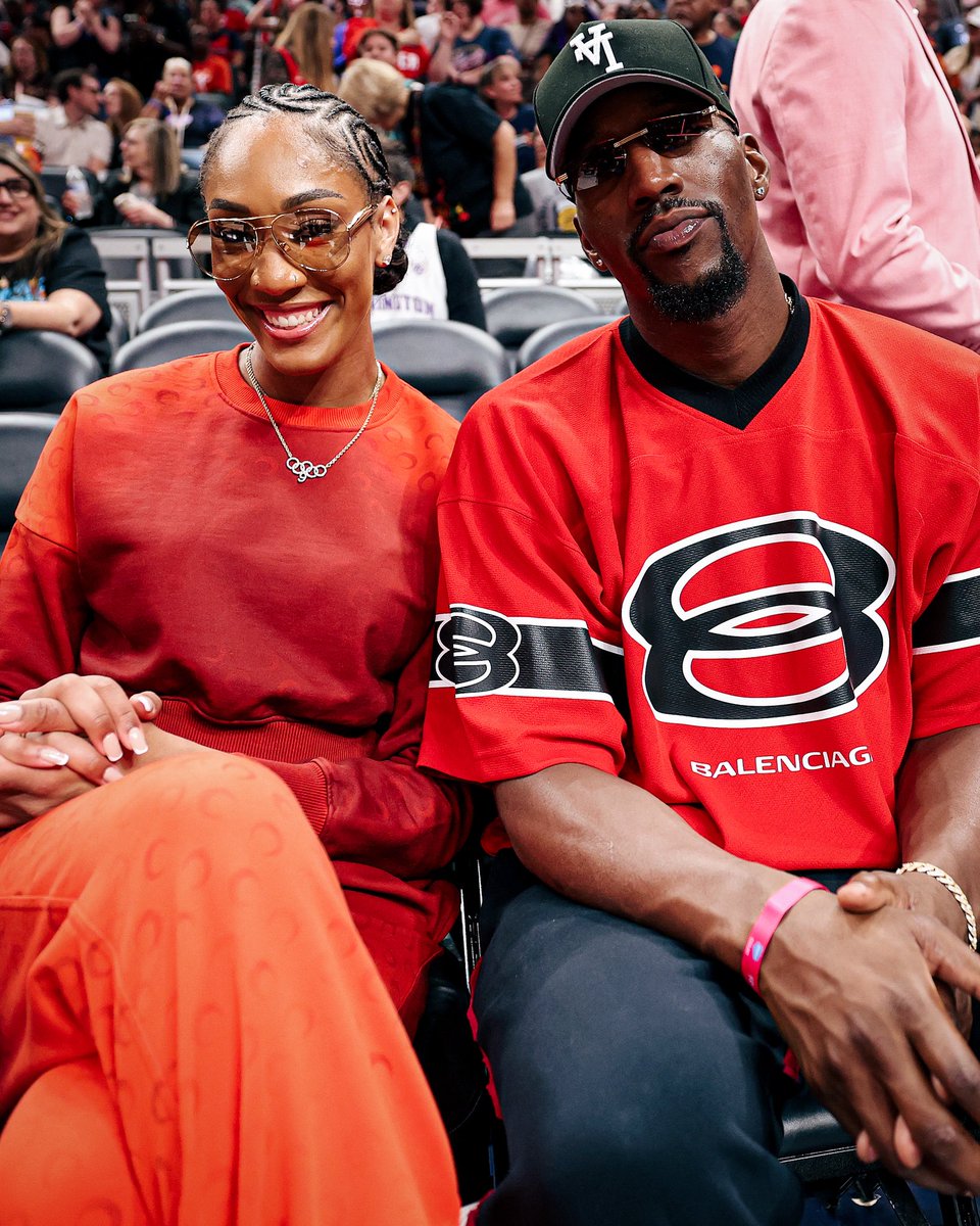 MiamiHEAT's tweet image. A birthday weekend full of 🔥 fits and #WNBAAllStar2025 for Bam 🤩