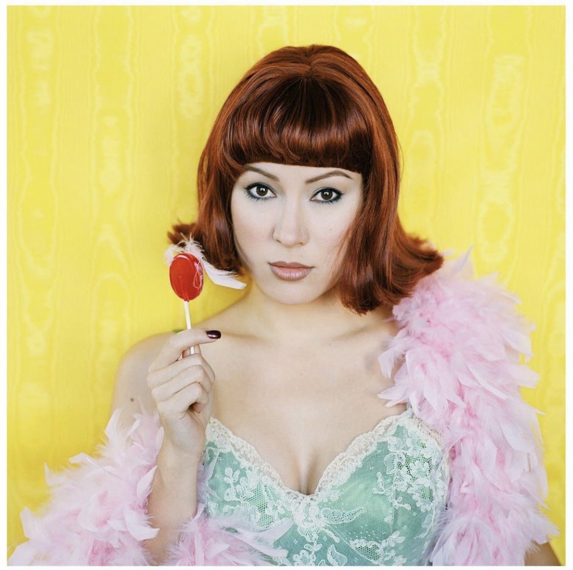 JenTillysBitch's tweet image. Happy National Lollipop Day! @JenniferTilly ๐ญ