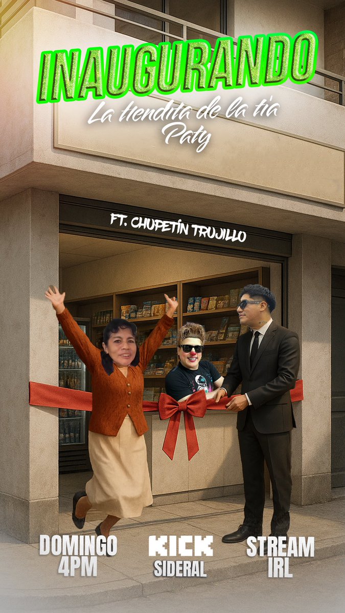 Hoy inauguramos la tienda beba Army de mi viejita.