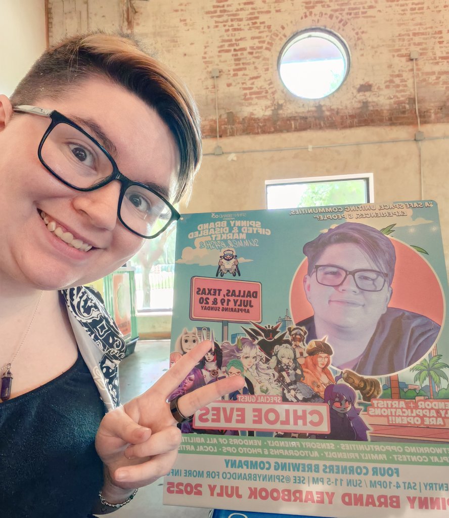ChloeEvesVA's tweet image. I'm here at Spinny's Gifted & Disabled Market!! Come check it out at the Four Corners Brewing Co. Dallas!!!