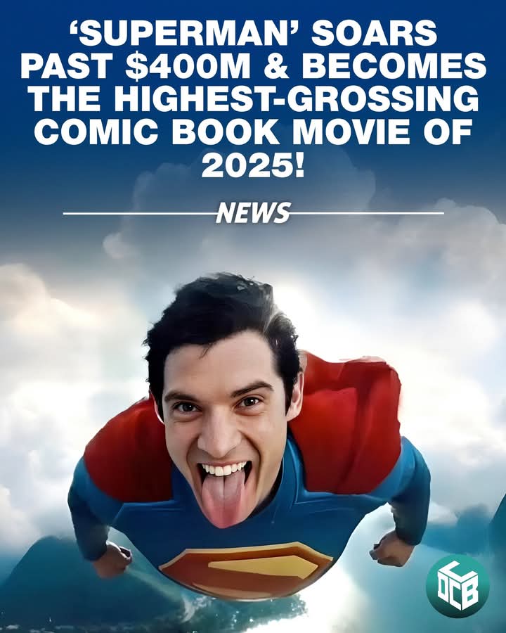 McCaulskyMarlon's tweet image. ๐ฌ โSupermanโ collected $57.3 million over the weekend โ a standard 54% decline from its $125 million debut. After strong weekday holds, the Warner Bros. comic book adventure has earned $236 million domestically and $406 million globally."