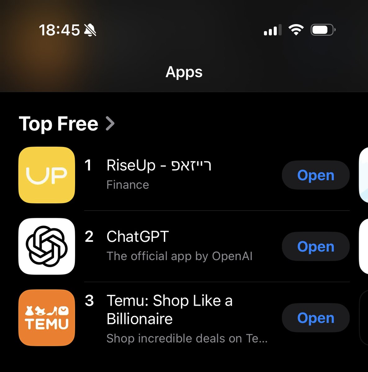בנינו אפליקציה מאד פופולרית.
תורידו, זה הזמן הנכון: riseupil.onelink.me/SGmG/hv4zo43i