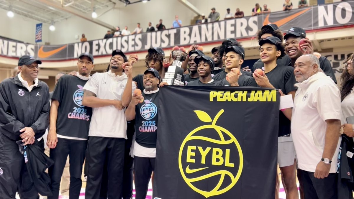 Grady Majors (@gradymajors) on Twitter photo Congratulations To The 2025 EYBL Peach Jam Champions, Brad Beal Elite‼️🍑🏆
They Just Keep Flying Higher & Higher Going Back To Back! 🏀🪽#FlyHigh
<a href="/NikeEYB/">EliteYouthBasketball</a> <a href="/BradBealElite/">Bradley Beal Elite</a> <a href="/RealDealBeal23/">Bradley Beal</a> Congratulations To The 2025 EYBL Peach Jam Champions, Brad Beal Elite‼️🍑🏆
They Just Keep Flying Higher & Higher Going Back To Back! 🏀🪽#FlyHigh
<a href="/NikeEYB/">EliteYouthBasketball</a> <a href="/BradBealElite/">Bradley Beal Elite</a> <a href="/RealDealBeal23/">Bradley Beal</a>