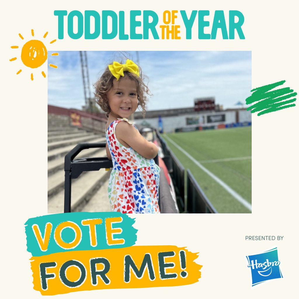 🚨 Will Ava be the 2025 Toddler of the Year?! 🚨

✨ Voting opens tomorrow (7/21) at 10 AM PDT / 1 PM EST! ✨

Help us spread the word — share, tag @toddleroftheyear &amp; vote for Ava! Let’s show the world #TeamAva 💖👶

#ToddlerOfTheYear2025