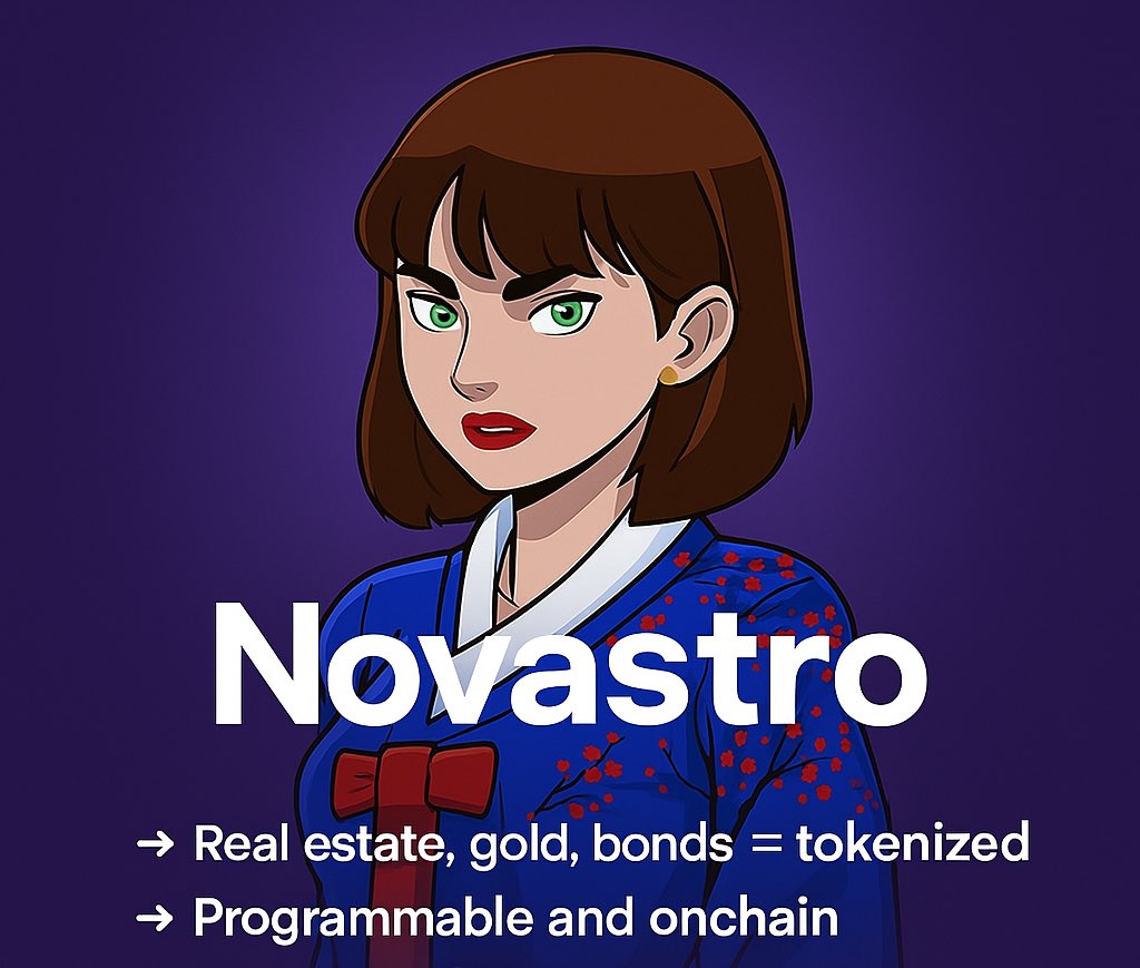 la_prettie's tweet photo. Novastro is changing how real-world assets like real estate, gold, and bonds exist onchain.

With Digital Twin Containers (DTCs), these assets become smart, tradable, and programmable… no middlemen, no delays.

@Novastro_xyz is where the physical meets the programmable.

It’s not just tokenization. It’s the future of asset ownership.

$XNL is coming.