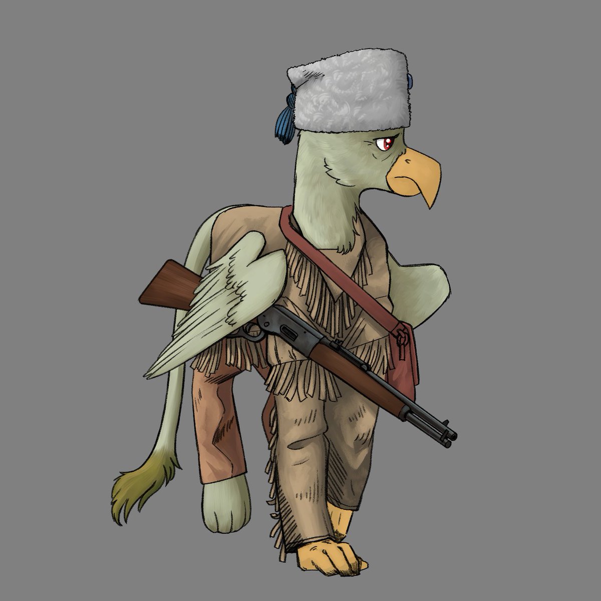 guard_mod's tweet image. Mountaineer for a client's AU.
Raggedy griff, fighting for a meal and a place to sleep.
Part of a batch 5 of 6