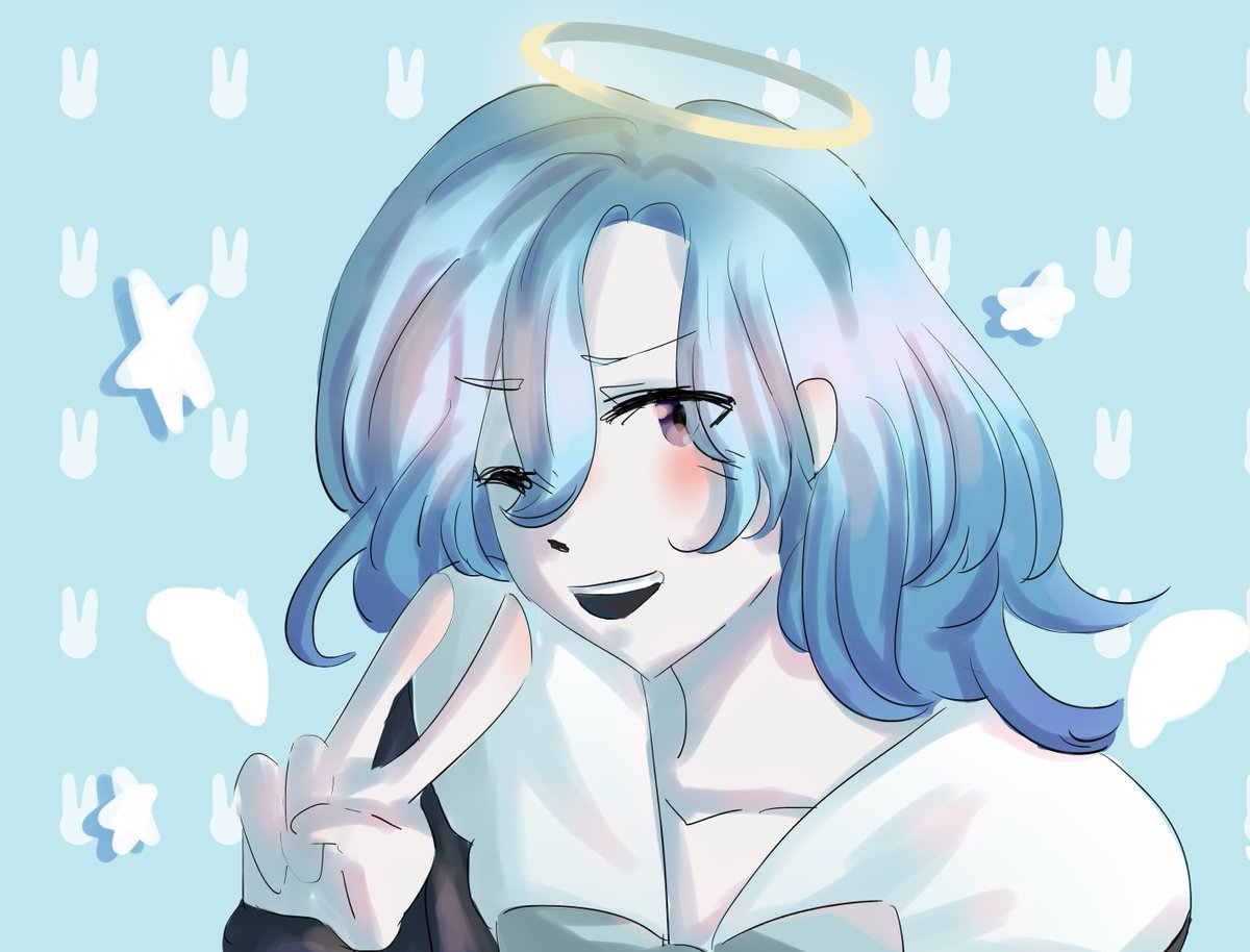 rintaro2406's tweet image. fanart for @CinaH__    (´｡• ᵕ •｡`)