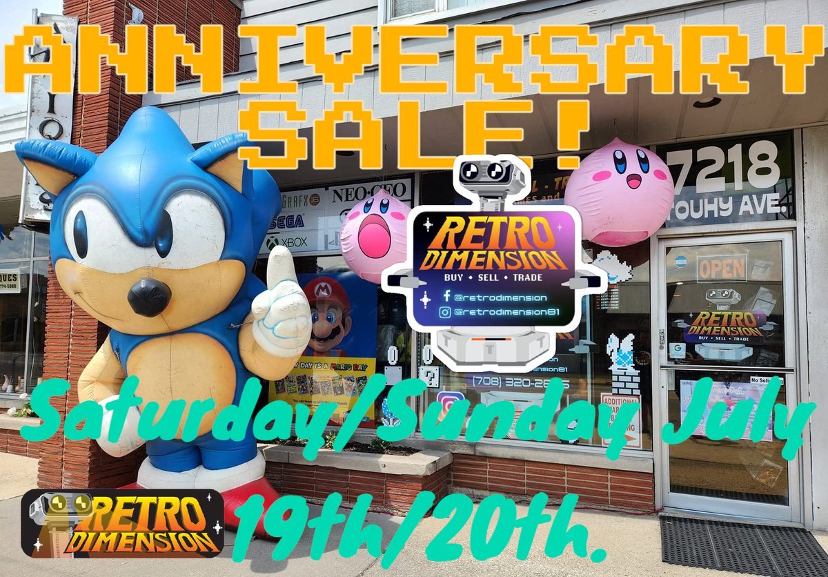 dimension_retro's tweet photo. Our sale continues today!! https://t.co/O8Pftc9znl
