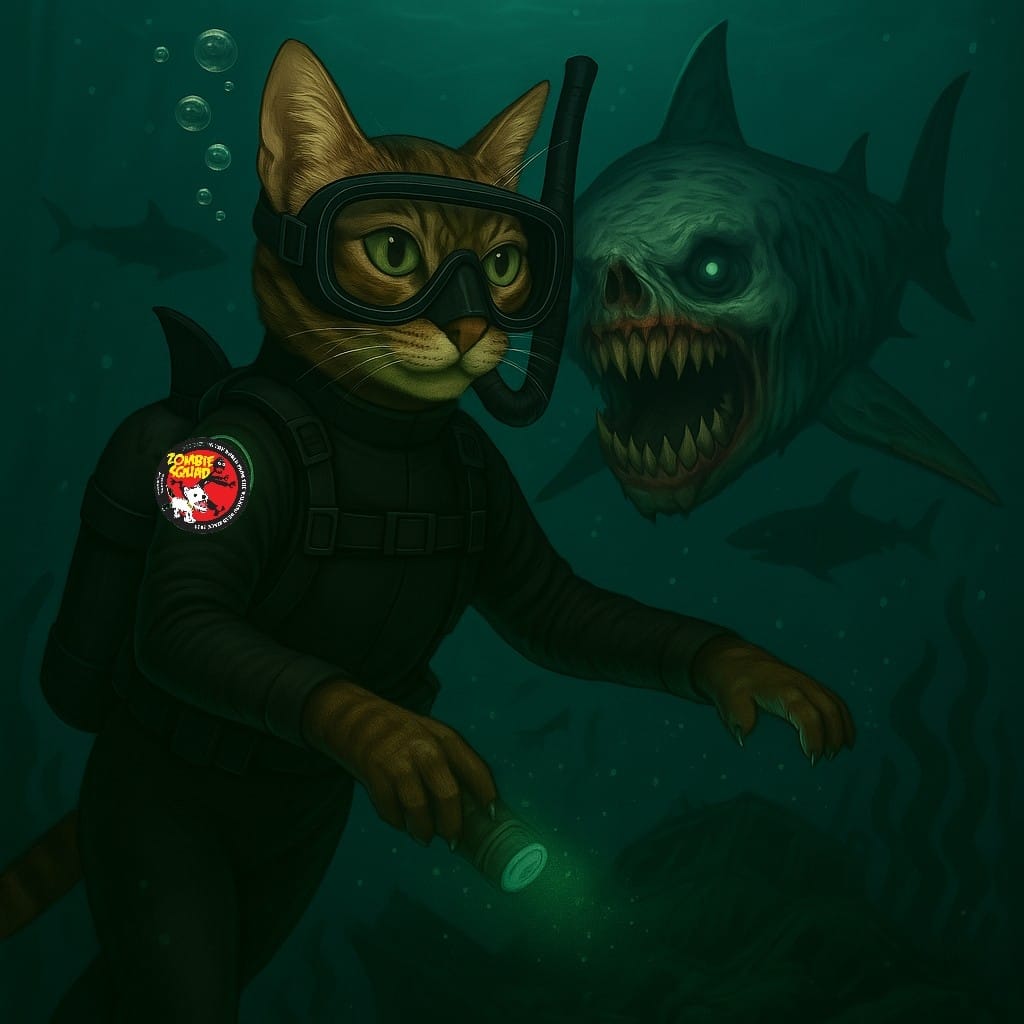 Pandora the Bengal Warrior (@bengalpandora) on Twitter photo <a href="/RhondaHendee/">Gizmo 🇺🇸 Rhonda #ZSHQ</a> <a href="/TheCatMalice/">Malice & Mayhem 🩵#ZSHQ</a> <a href="/ZombieSquadHQ/">ZombieSquadHQ💖💚🧡💚🩵©</a> Heading out! I have to get him away from the swimmer! #ZSHQ #operationsharkzom <a href="/RhondaHendee/">Gizmo 🇺🇸 Rhonda #ZSHQ</a> <a href="/TheCatMalice/">Malice & Mayhem 🩵#ZSHQ</a> <a href="/ZombieSquadHQ/">ZombieSquadHQ💖💚🧡💚🩵©</a> Heading out! I have to get him away from the swimmer! #ZSHQ #operationsharkzom