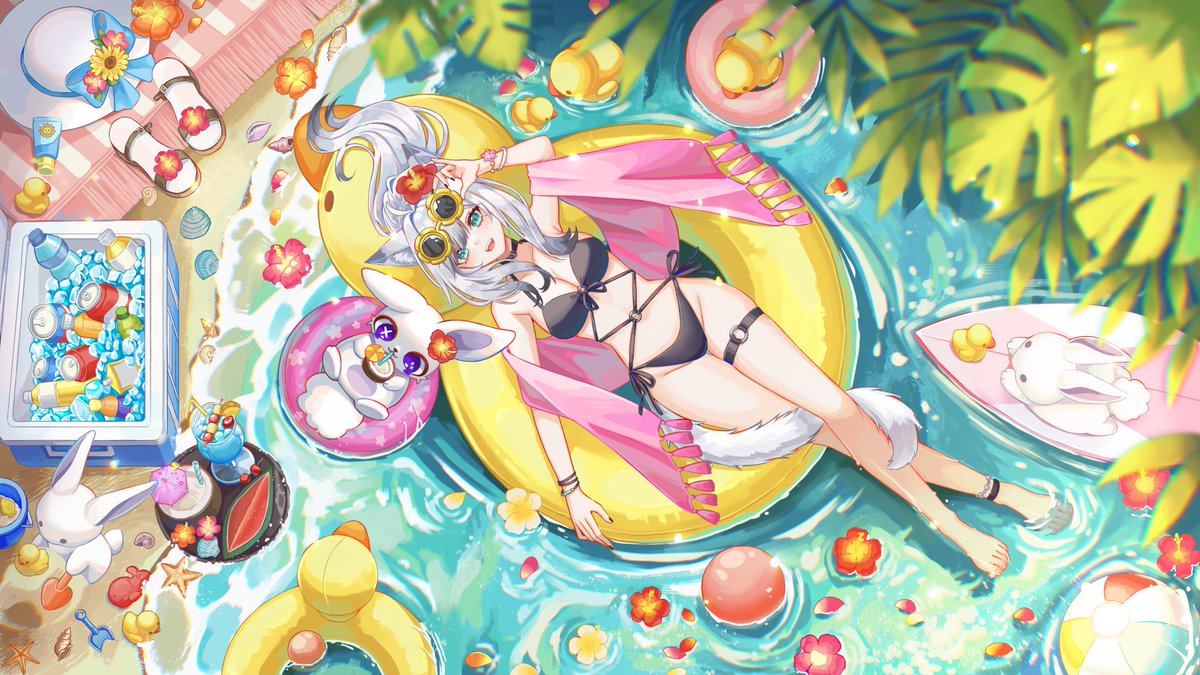 angrycomputer43's tweet image. Giveaway summer winner by Serene with @Snowwiiii_ as the winner xD
Also visit @HarisunStudios for another winner :3
See you at other giveaway next time xD
#VTuber #VTuberUprising