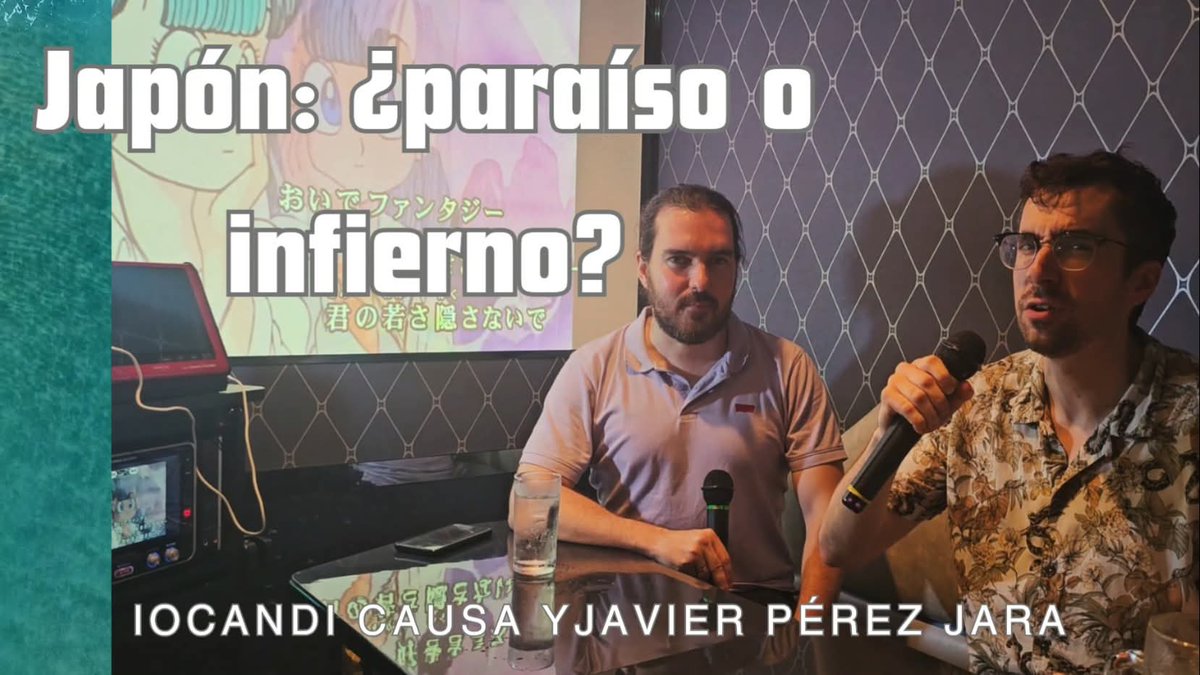 Conversación con Carlos Iocandi Causa en Shinjuku sobre las principales distorsiones con las que, en el mundo hispano, suele representarse a Japón. ¿Qué mecanismos psicosociales y culturales están detrás de las narrativas distópicas y apocalípticas?

youtu.be/q0WAtJk1-bo?si…