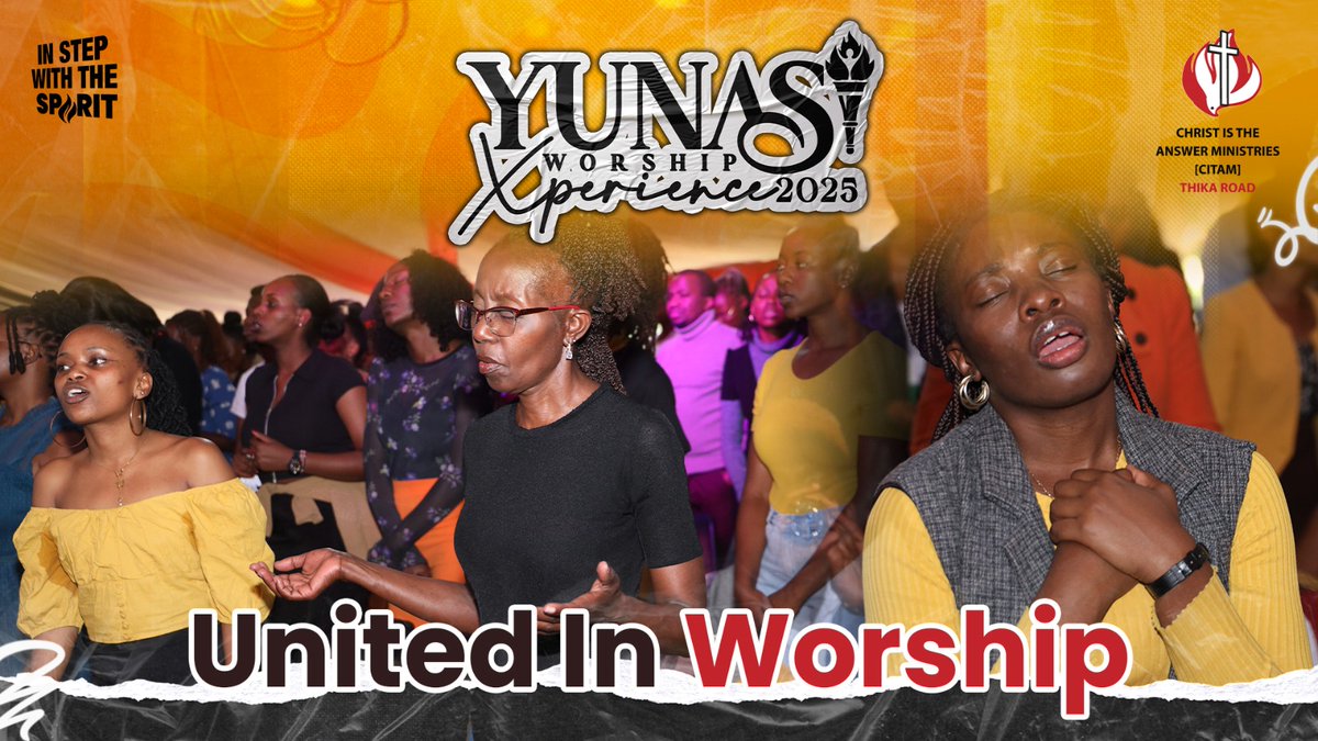 CITAMThikaRoad's tweet image. UNITED IN WORSHIP!! 🙏 
#Yunasi2025
#YunasiWorshipExperience
#insync
#CITAMThikaRoad
#WhereChristIstheAnswer
