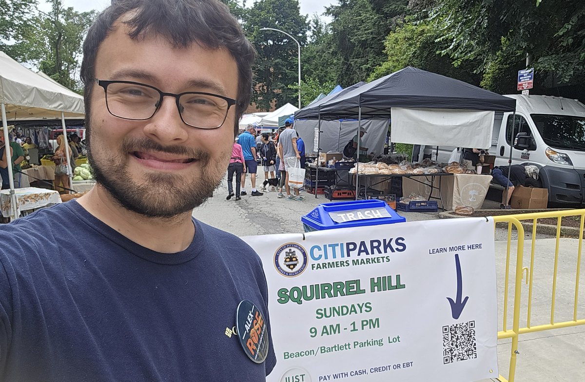 roseforacc's tweet image. I had a great morning meeting voters outside the Squirrel Hill Farmers Market! Due to the Republican budget cuts, the county has had to slash the size of the market vouchers that senior citizens use. I will do my best to prioritize the services that our residents need.
