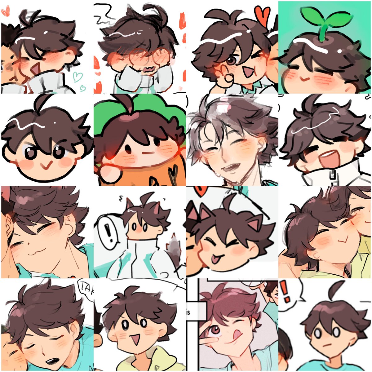 limonexcaffe's tweet image. It’s very important to me that he always looks silly and cute🌱