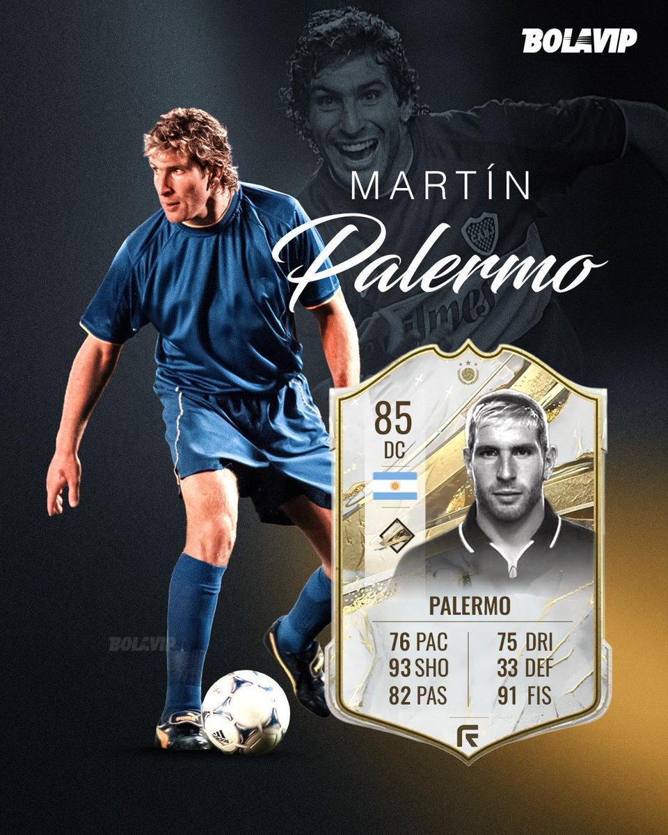 🎮 Papá, abrí un sobre en el FIFA y me tocó Martín Palermo, ¿era buen jugador? 

🥹