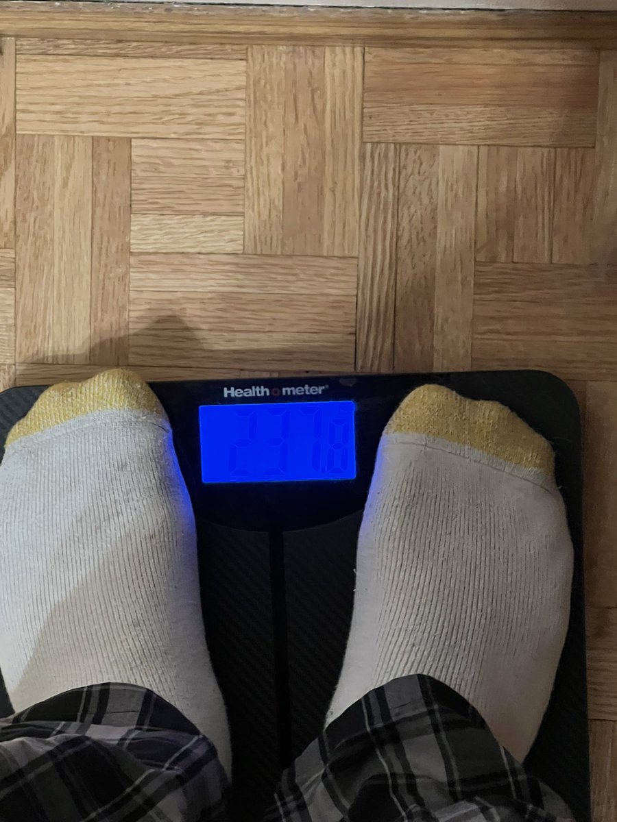 237.8
8 more pounds until I hit my goal weight for the season