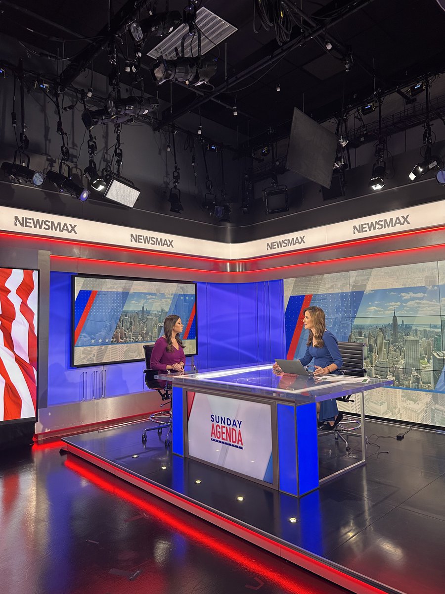 SenKatieBritt's tweet image. Coming up live on @NEWSMAX for Sunday Agenda! Tune in now.