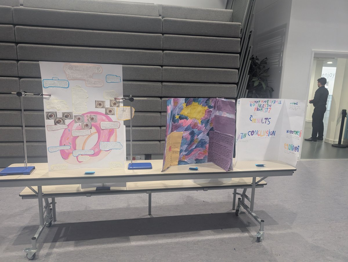 Our Year 8 students have truly excelled! 🤩 They've concluded the academic year with some fantastic Science Fair Projects, each one a testament to their curiosity and hard work. Well done everyone! 🧬🌟 

#enjoyrespectachieve