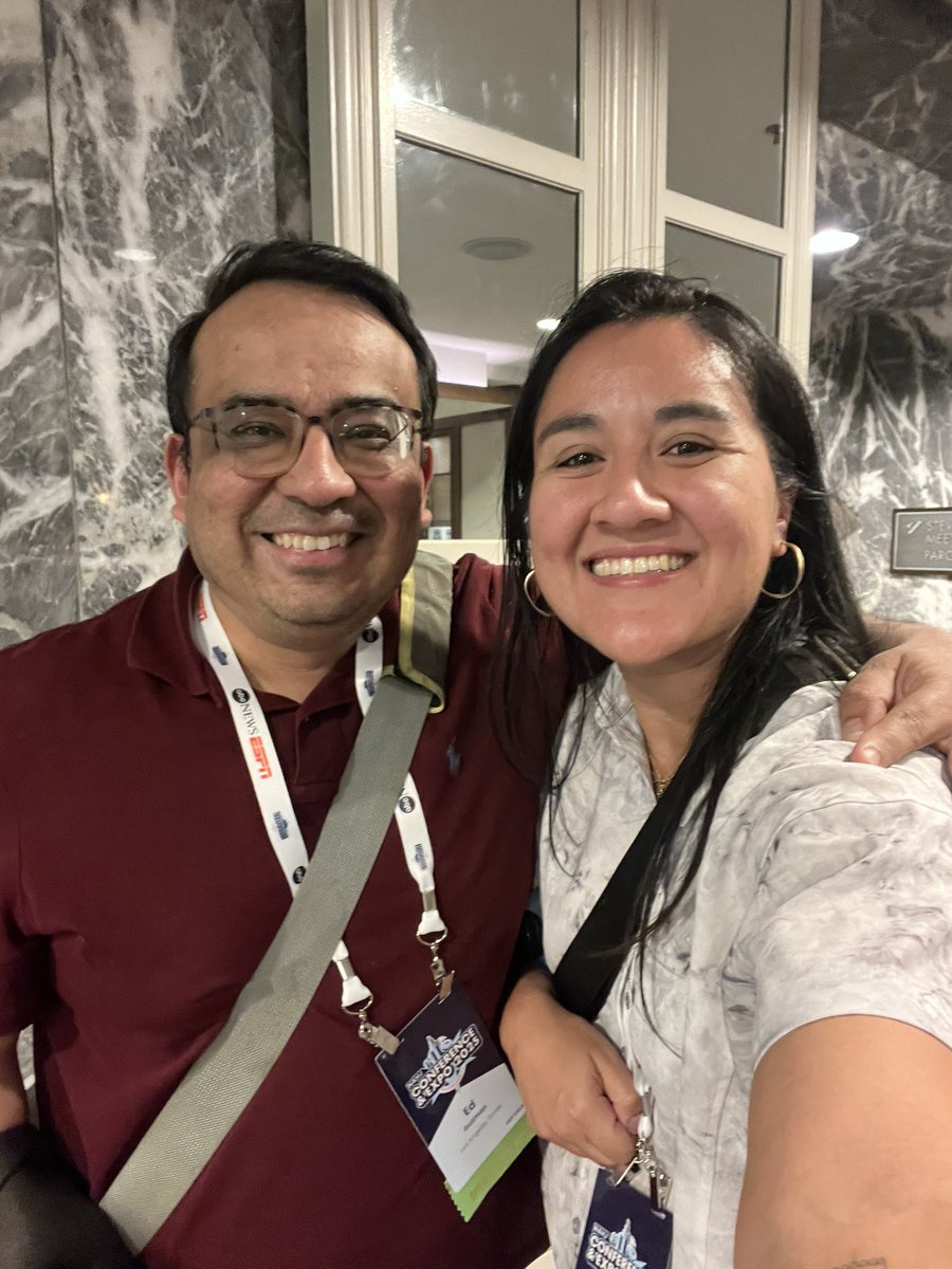 edguzm's tweet image. Grateful for the chance to attend another @NAHJ conference earlier this month as part of the Sports Task Force. It was also great seeing a few @SJI_Update alums in Chicago! Till next year in New Orleans…