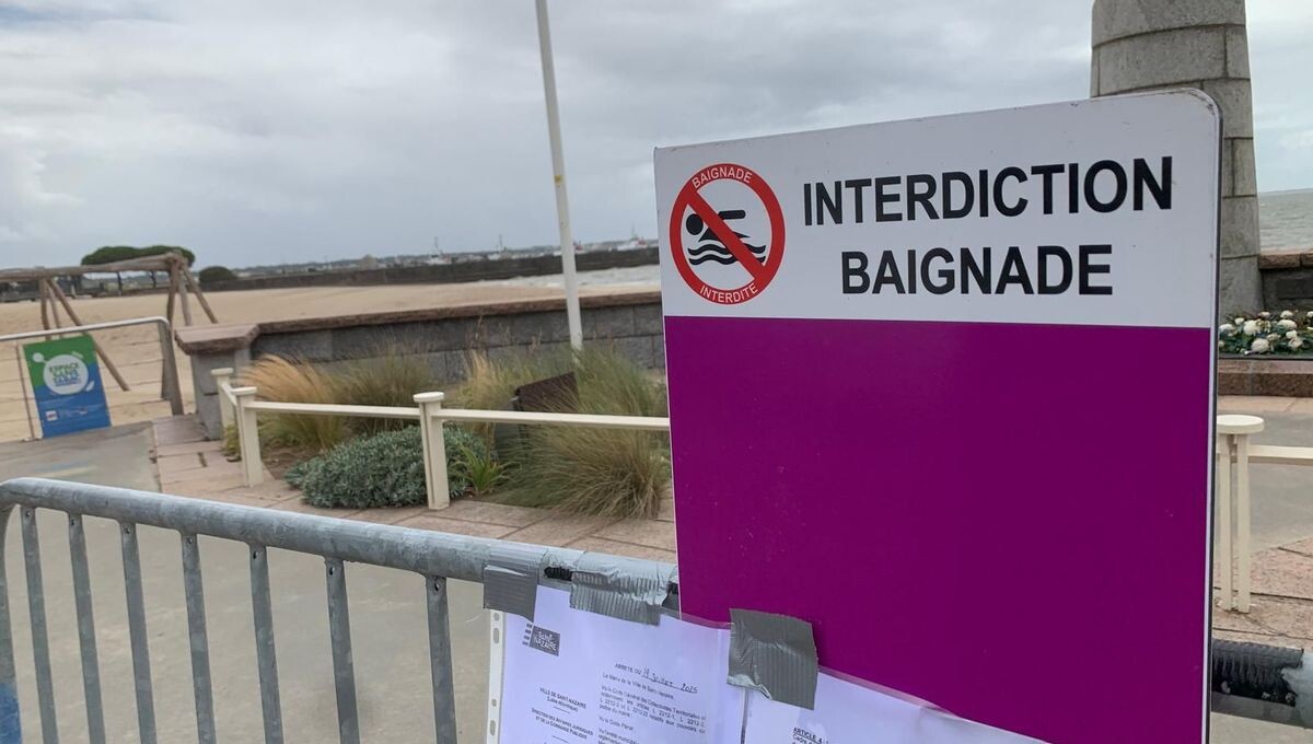 iciloireocean's tweet image. "Bah moi je voulais me baigner !" : à Saint-Nazaire, des vacanciers déçus par la fermeture de plages pour risque sanitaire
➡️ l.ici.fr/1wV