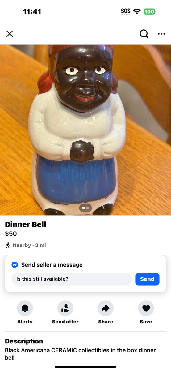 blkmPRIDE's tweet image. Look at what someone is selling on Facebook! ⁦@tariqnasheed⁩ ⁦@AfrDiasporaNews⁩ ⁦@TheAfroElite⁩ ⁦@TheBlackChannel⁩