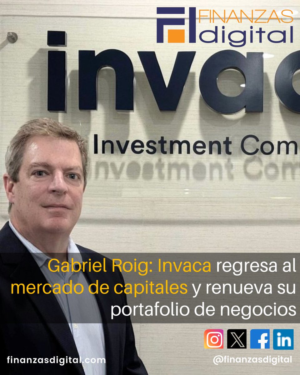 🏙️ Invaca apuesta por transformar la experiencia comercial en Venezuela

Gabriel Roig, VP Ejecutivo de Invaca Investment Company, conversó con Finanzas Digital sobre el ambicioso plan de modernización de sus tres centros comerciales:

📍 Tolón Fashion Mall (Las Mercedes)
📍 Paseo