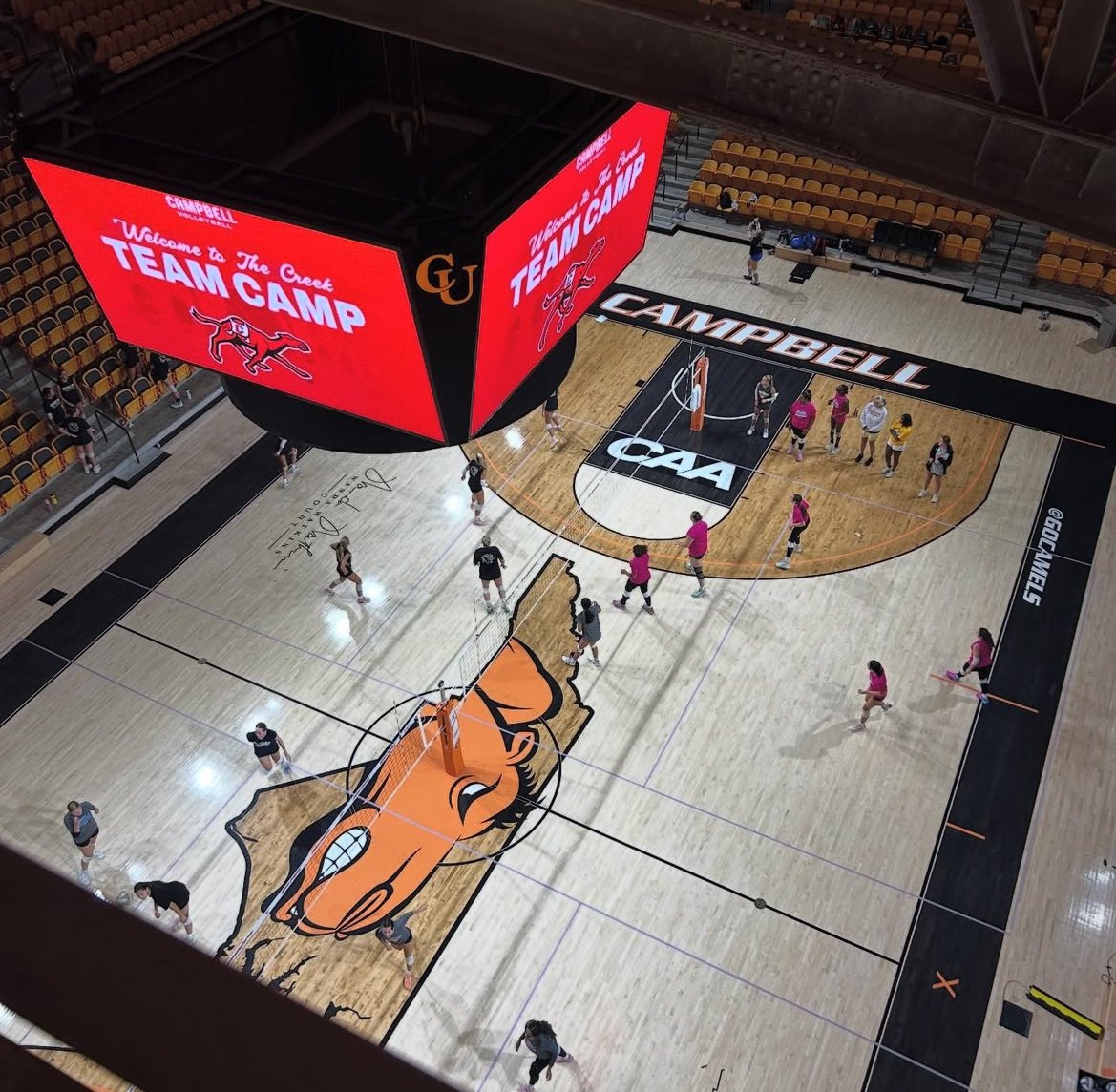GoCamelsVB's tweet image. Thank you to all of the HS Teams that attended our Team Camp this past week. We hope you all learned so much from our camp staff and have a great season!
#RollHumps🐪🧡