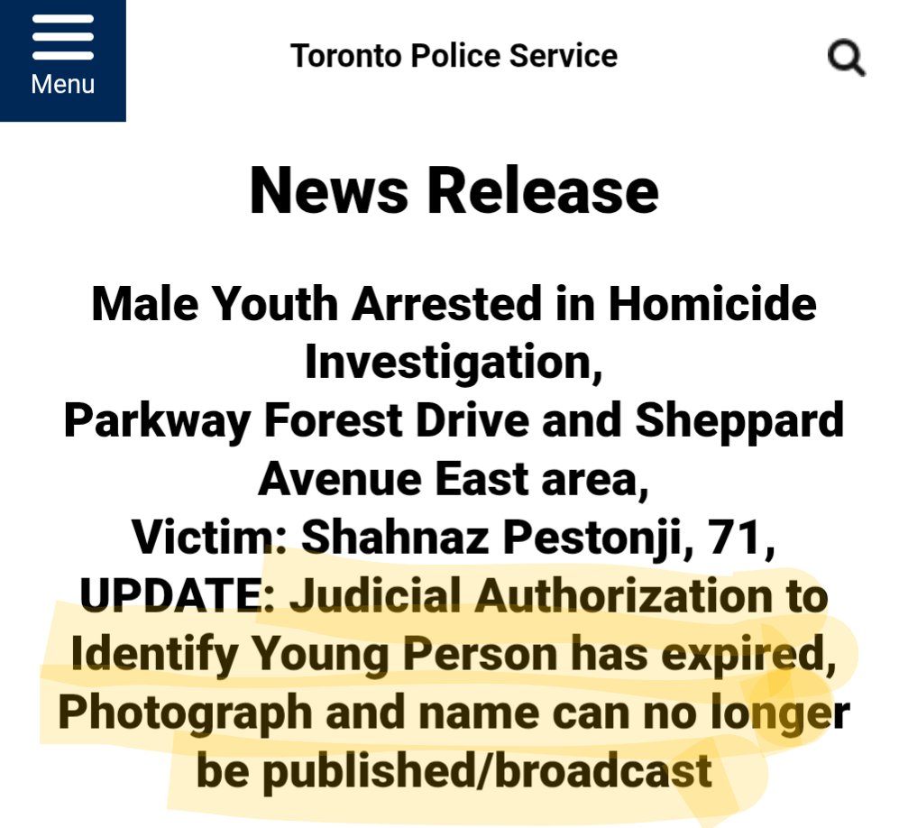 UPDATE: The "young person" wanted for the murder of 71-year-old Shahnaz Pestonji has been arrested 

His name and photograph can no longer be published/broadcast.