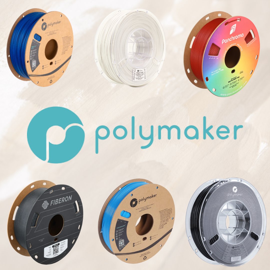 MatterHackers's tweet image. Polymaker offers reliable, easy-to-print 3D filaments for basic to advanced projects, including standard, engineering, flexible, nylon, and specialty materials.
matterhackers.com/r/twcswI
#MatterHackers