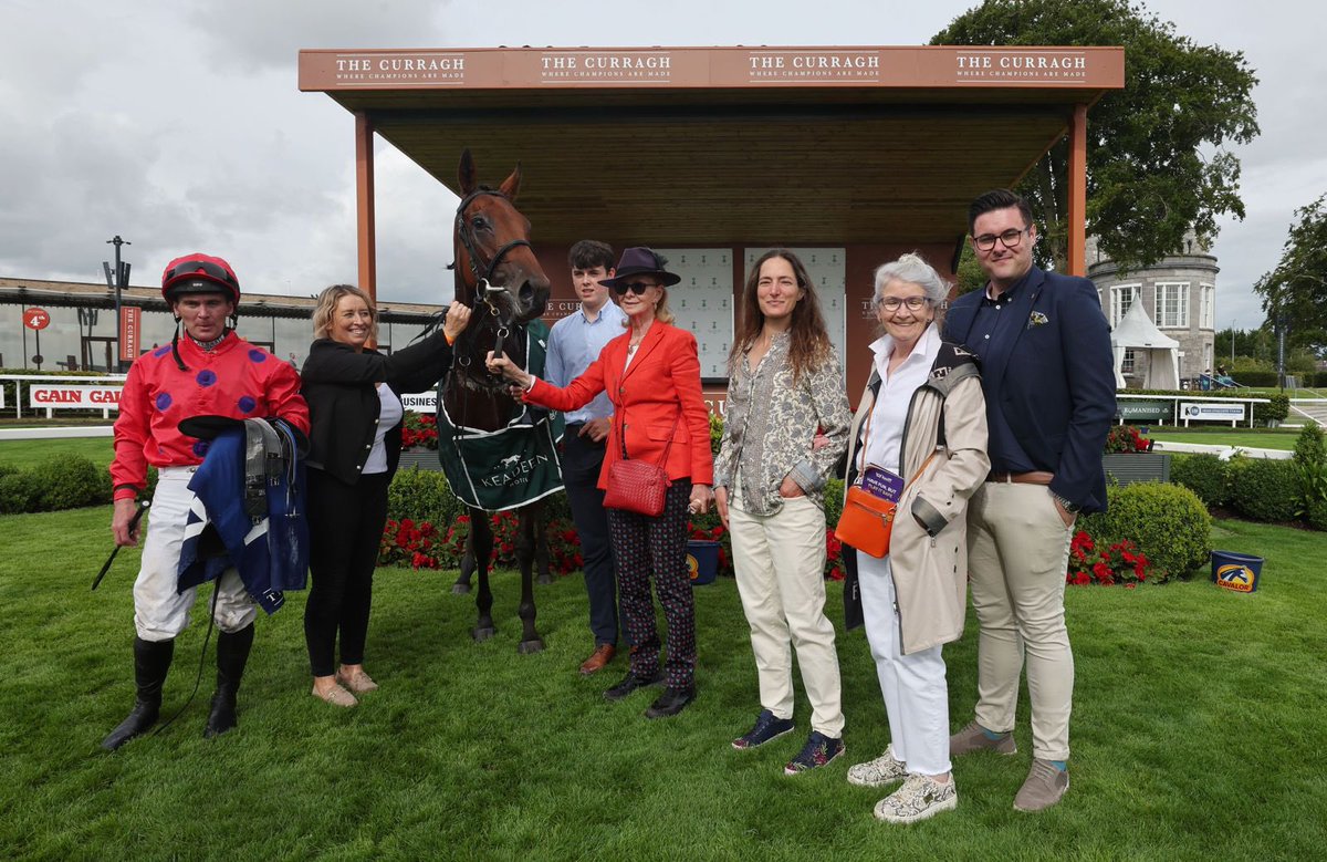 curraghrace's tweet image. Juddmonte Irish Oaks Weekend ends with a win for Queen Of The Bogs in the Visit Keadeenhotel.ie @IrishEBF_ Fillies Maiden under Gary Carroll for trainer John Joseph Murphy. A fitting finale to a brilliant two days. 👏✨
Congratulations to all connections!🏆