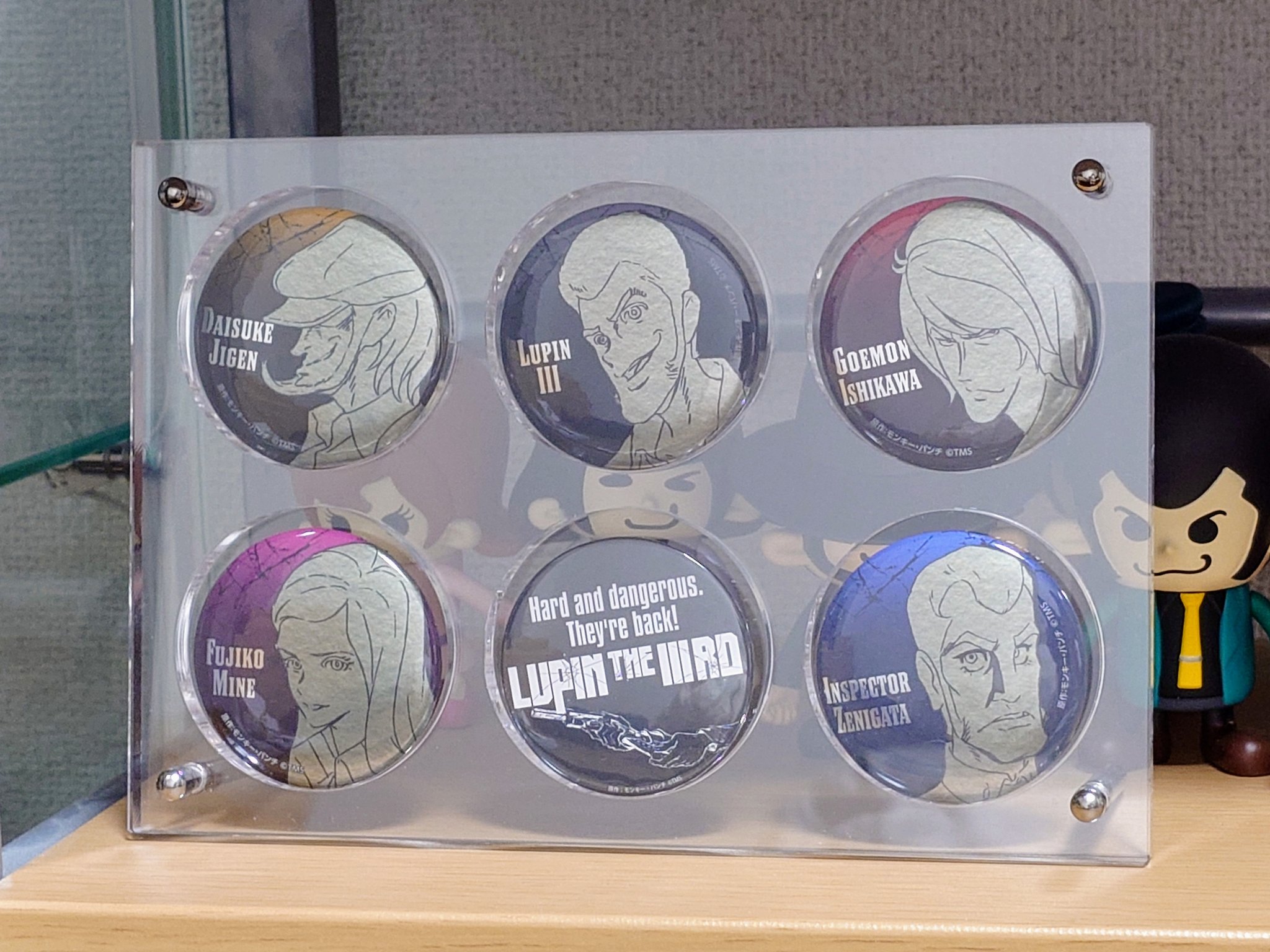 LUPIN THE THIRD 2020展　缶バッジ ら～の on X: 