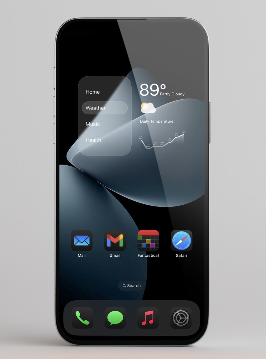 AntronNYC's tweet image. Cool, calm, collected. 89° never looked so clean. 🖤
#wallpapers #wallpaper
Wall @Paperoidd
Widget @blvck_sun666