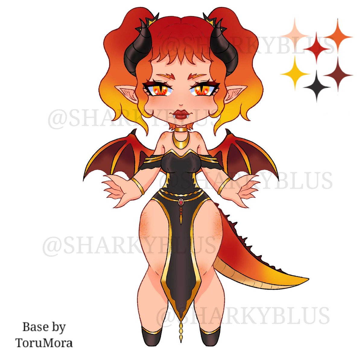 sharky_adopts's tweet image. ✧₊⁺FIRE DRAGON GIRL ✧₊⁺ $15 (fixed price) ♡
Available at #VGenShop @_VGen_
vgen.co/Sharkyblus/shop
Like and RT are appreciated!💖
⋆✴︎˚。⋆⋆✴︎˚。⋆⋆✴︎˚。⋆⋆✴︎˚。⋆⋆✴︎˚。⋆
#adoptable #adopt #vgen #dragon #dragongirl #dnd #artmoots #digitalart