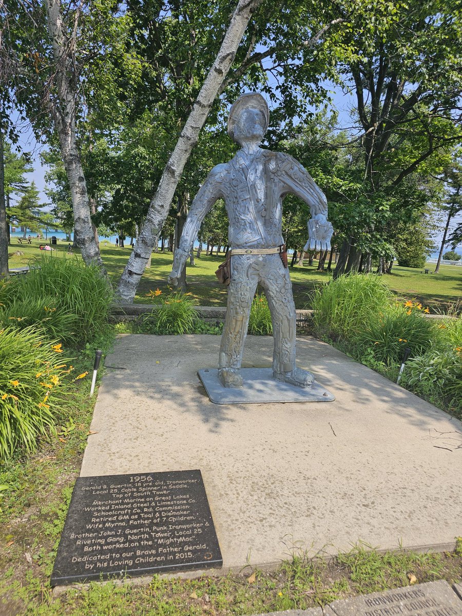 beyond_process's tweet image. Sorry Calder, This is by far my favorite sculpture in the state.
Right out of college I threw high steel, including putting the columns in the front of the Civic Theater in Grand Rapids.
When I faced the choice between building Trump's Tower and going back to school and…