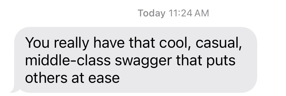 The most offensive text I’ve ever received