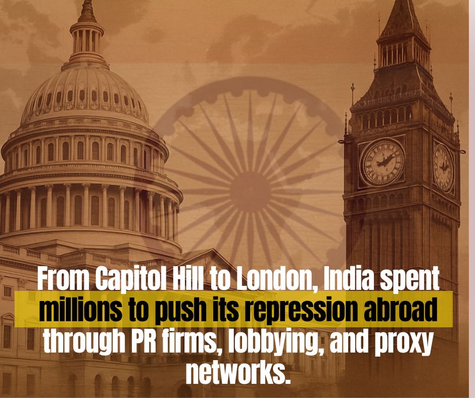 rationaldialgue's tweet image. 🚨🇮🇳A dirty campaign of hush money and deception!

In the name of foreign policy, With millions poured into PR firms, lobbies, and proxies, Modi’s regime is trying to silence voices against India, whitewash war crimes in Kashmir, and vilify Pakistan.

#ModiFoolsNation #India