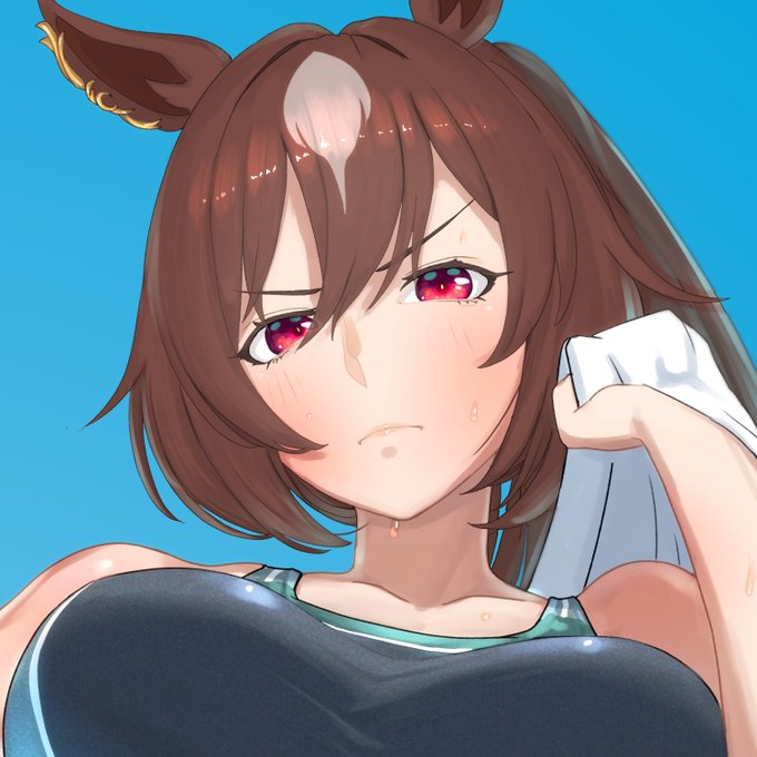 この度、せっぱつ丸さん(@seppatsumaru_TH)のウマ娘競泳水着本に寄稿させていただきました。
シリウスシンボリとアキツテイオー描いてます。よろしくです! 