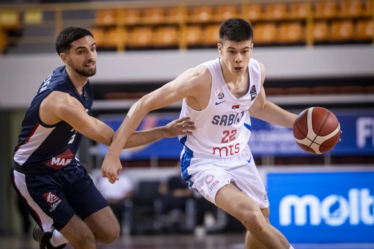 mmihailovic13's tweet image. Another solid game for Luka Savanović as Serbia finishes 4th at the u20.
12 points
6 rebounds
#FIBAU20 #NextUp