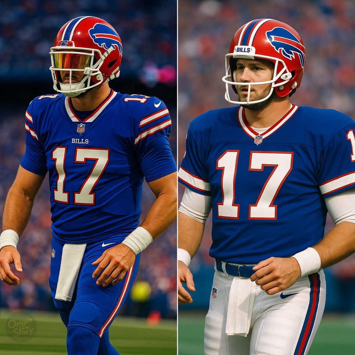 BuffOriginStory's tweet image. Do you just want the red helmet or the full 90’s uniforms?
#BillsMafia